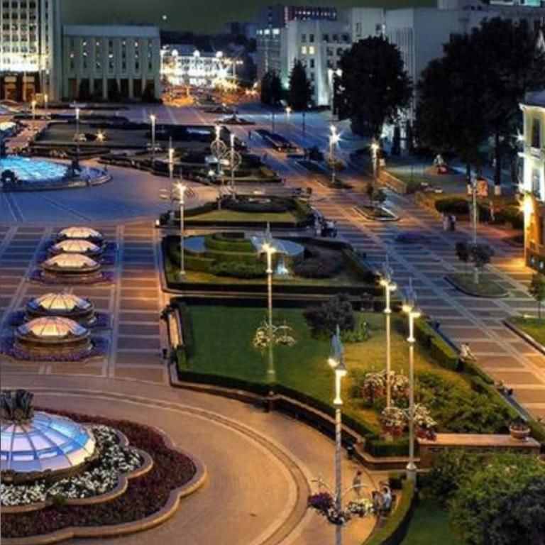 Апартаменты Большая квартира с панорамным видом из окна Минск-79
